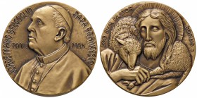MEDAGLIE - PAPALI - Francesco (2013) - Medaglia Il buon pastore AE Ø 50
FDC