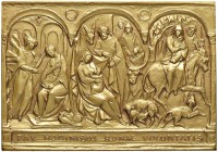 MEDAGLIE - RELIGIOSE - Placchetta uniface MD mm 56x80
FDC