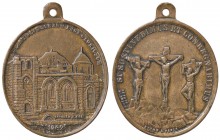 MEDAGLIE - RELIGIOSE - Medaglia Congregazione del Santo Sepolcro AE mm 32x37
SPL