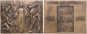 MEDAGLIE - RELIGIOSE - Placchetta 1996 - Santa Maria del Suffragio AE mm 74x94
FDC