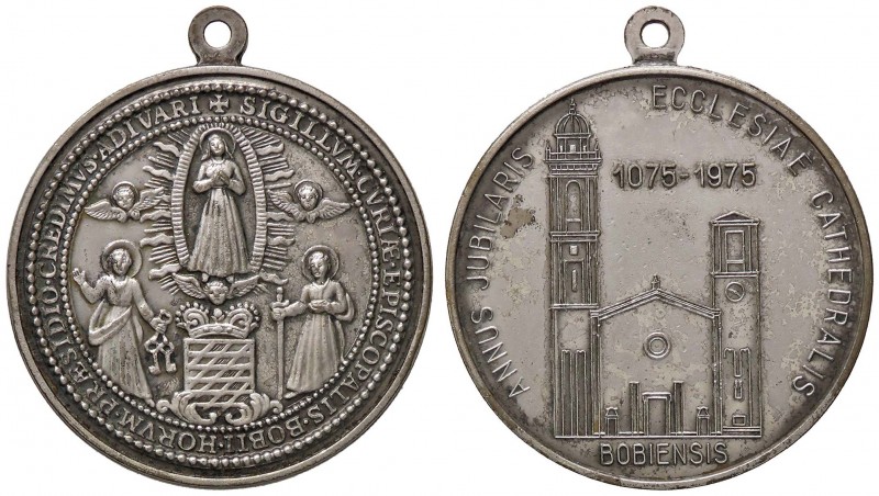 MEDAGLIE - RELIGIOSE - Medaglia Bobbio, San Colombano MB Ø 40
SPL