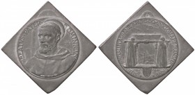 MEDAGLIE - RELIGIOSE - Medaglia 1953 - San Domenico PB Ø 39 Coniata con il piombo di San Domenico, la cui arca è stata aperta durante la seconda guerr...