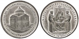 MEDAGLIE - RELIGIOSE - Medaglia 1884 - Prato, IV centenario dell'apparizione della Vergine Maria delle Carceri MB Ø 42
SPL-FDC