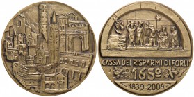 MEDAGLIE - CITTA' - Forlì - Medaglia 2004 - Cassa di risparmio, 165° anniversario AE Opus: Ranzi Ø 60 In astuccio
FDC