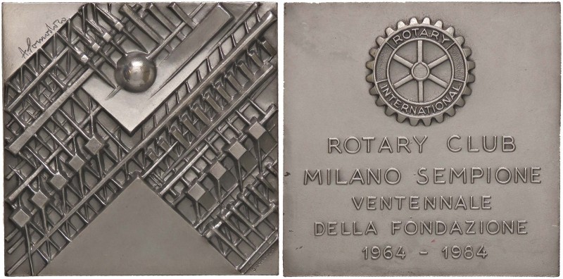 MEDAGLIE - CITTA' - Milano - Medaglia 1984 - Rotary MA Opus: Pomodoro Ø 46
FDC