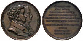 MEDAGLIE - CITTA' - Pavia - Medaglia 1846 - Defendente Sacchi e Giuseppe Frank, filosofo e pittore AE Ø 42
SPL-FDC