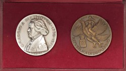 MEDAGLIE - CITTA' - San Marino - Dittico 1970 - Beethoven, bicentenario della nascita AG-AE Opus: Veroi Ø 60In confezione
FDC