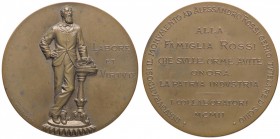 MEDAGLIE - CITTA' - Schio - Medaglia 1902 - Monumento a Alessandro Rossi AE Ø 53
SPL