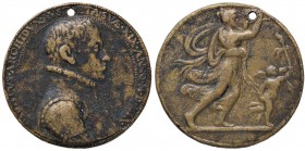MEDAGLIE ESTERE - AUSTRIA - Carlo V d'Asburgo (1500-1558) - Medaglia AE Ø 34 Foro
BB