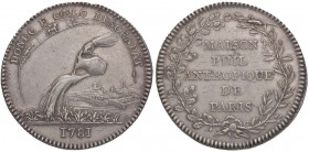 MEDAGLIE ESTERE - FRANCIA - Luigi XVI (1774-1792) - Medaglia 1781 - Gran Oriente di Francia AG Ø 31
BB-SPL