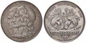 MEDAGLIE ESTERE - FRANCIA - Napoleone III (1852-1870) - Medaglia 1854 AG Opus: Borrel Ø 35 ARGENT sul bordo
SPL