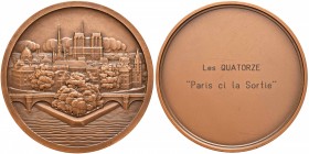 MEDAGLIE ESTERE - FRANCIA - Quinta Repubblica (1959) - Medaglia 1988 - Parigi AE Opus: Turin Ø 67
qFDC