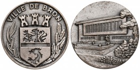 MEDAGLIE ESTERE - FRANCIA - Quinta Repubblica (1959) - Medaglia Ville de Bron MB Ø 60
BB-SPL
