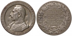 MEDAGLIE ESTERE - GERMANIA - PRUSSIA - Guglielmo II (1888-1918) - Medaglia 1913 - 25 anni di regno AG Ø 40 Colpi al D/
MB-BB