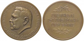 MEDAGLIE ESTERE - GERMANIA - Repubblica di Weimar (1919-1933) - Medaglia 1927 - Von Hindenburg AE Ø 48
qFDC
