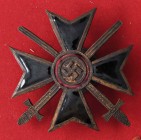 MEDAGLIE ESTERE - GERMANIA - Terzo Reich (1933-1945) - Distintivo AE Ø 50Con smalti nero e rosso
Buono