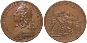 MEDAGLIE ESTERE - GRAN BRETAGNA - Giorgio II (1727-1760) - Medaglia 1750 AE Opus: Dassier Ø 54
qFDC