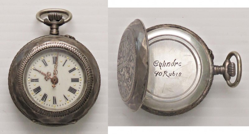 VARIE - Orologi da taschino A carica, in AG800, mm 31
Buono