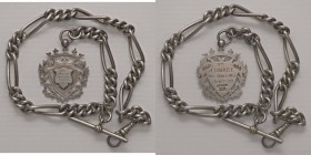 VARIE - Orologi da taschino Catena in AG, cm 40, gr. 66
Ottimo