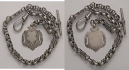 VARIE - Orologi da taschino Catena in AG, cm 41, gr. 43,8
Ottimo