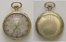 VARIE - Orologi da taschino Chronometre Sabina in oro 18 kt, gr. 53,1
Buono