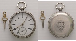 VARIE - Orologi da taschino Farrorini and sons a chiavetta, in AG, mm 53
Buono