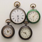 VARIE - Orologi da taschino Lotto di 4 piccoli orologi in MB da revisionare
Buono