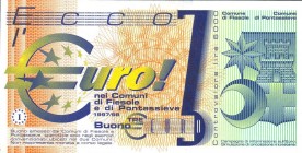 VARIE - Buoni Buono comunale di Fiesole e Pontassieve da 1 euro (2) e eurobuono da 0,50 Lotto di 3 biglietti
qFDS÷FDS
