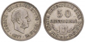 VARIE - Gettoni Milano 50 centesimi 1877 - Giuseppe Chierichetti era proprietario del caffè Cova di Milano, dove fino al 1890 diede il resto utilizzan...