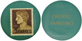 VARIE - Gettoni di Necessità Credito varesino con francobollo da 10 centesimi
Ottimo