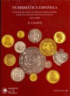 BIBLIOGRAFIA NUMISMATICA - LIBRI Calicò - Nimismaticaespanola 1474-2001, Barcellona 2008, pp. 891 ill.
Ottimo