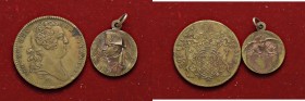 LOTTI - Medaglie Estere FRANCIA - Napoleone e Luigi XV Lotto di 2 medaglie
BB÷SPL
