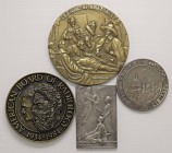 LOTTI - Medaglie Estere VARIE - Lotto di 4 medaglie di grande modulo
BB÷SPL