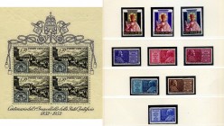 AREA ITALIANA - VATICANO - Collezioni Collezioni 1929-1958 Collezione quasi completa di P.A. e BF (manca: Provvisoria, Tobia, Arcangelo Gabriele, U.P....