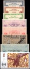 NETHERLANDS. Mixed Banks. Mixed Denominations, ND. P-Unlisted. Extremely Fine to About Uncirculated.

8 pieces in lot. Highlight includes six piece ...