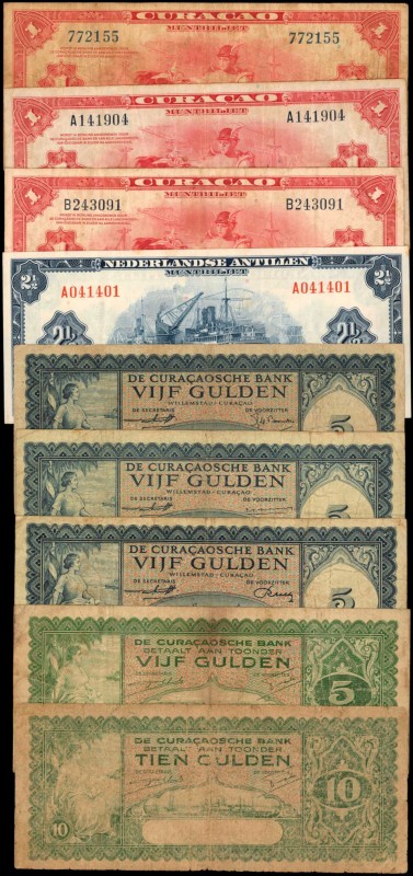 MIXED LOTS. Mixed Banks. Mixed Denominations, 1939-60. P-Various. Fine to Very F...