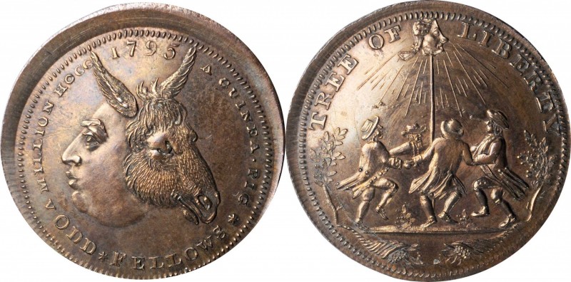 GREAT BRITAIN. Trade Tokens. Middlesex. Spence's Copper 1/2 Penny Token, 1795. P...