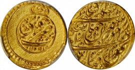 IRAN. Zand Dynasty. 1/4 Mohur, AH 1191 (1777). Khuy Mint. Karim Khan. PCGS MS-64 Gold Shield.

2.78 gms. Fr-20; KM-525.3; Album-2791. Sharp, bold, a...