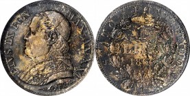 ITALY. Papal States. Lira, 1866-R Year XXI. Rome Mint. Pius IX. NGC MS-65.

KM-1378. A stunning and vibrant Gem, this minor presents deeply toned su...