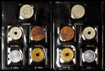 JAPAN. Mint Set (5 Pieces), 1969. Average Grade: GEM UNCIRCULATED.

KM-MS1. Mintage: 6,161 sets. A seldom-seen set which consists of the 100 Yen (KM...