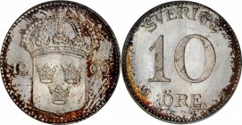 SWEDEN. 10 Ore, 1909-W. PCGS MS-66.

KM-780. A lovely example with rich dusky patina.

Estimate:$75.00 - $125.00
