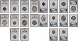 MIXED LOTS. Group of Portuguese & Colonial Issues (19 Pieces), 1898-1966. All NGC Certified.

In additional to Portugal, the colonies represented in...