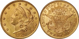 1872 Liberty Head Double Eagle. Mint State (Uncertified).

PCGS# 8963. NGC ID: 26AD.

Estimate: $2000