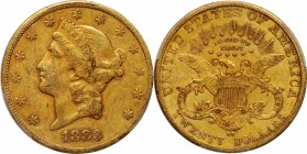 Lot of (2) Carson City Mint Liberty Head Double Eagles. VF (PCGS).

Included are: 1882-CC VF-30; and 1883-CC VF-35.

Estimate: $4000