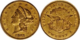 Lot of (3) 1852 Liberty Head Double Eagles. VF (PCGS).

Included are: VF-35; and (2) VF-30.

Estimate: $5550