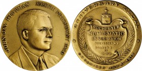 1950 Rochester Numismatic Association President John Jay Pittman Medal. Bronze. 49 mm. Mint State.

Estimate: $50
