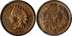 1864 Indian Cent. Copper Nickel. MS-64 (PCGS).

PCGS# 2070. NGC ID: 227K.

Estimate: $375