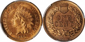 1866 Indian Cent. Unc Details--Environmental Damage (PCGS).

PCGS# 2085. NGC ID: 227P.

Estimate: $175