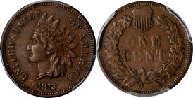 1872 Indian Cent. EF-40 (PCGS).

PCGS# 2103. NGC ID: 227W.

Estimate: $300