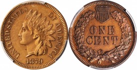 1879 Indian Cent. Proof. Unc Details--Cleaned (PCGS).

PCGS# 2324. NGC ID: 229Y.

Estimate: $115